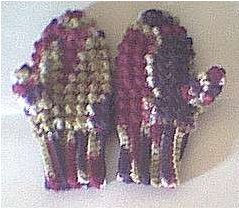 Children's Crocheted Mittens