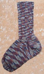Maizy Men's Twisted Rib Cable Socks