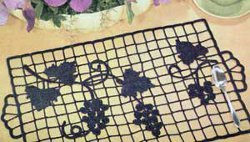 Grape Lattice Place Mat