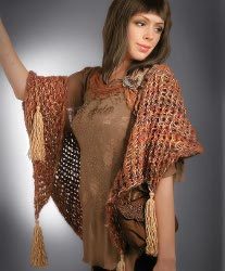 Wrap Around Tassel Shawl