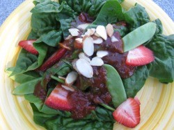 Super Spinach and Strawberry Salad