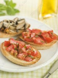 Faux Olive Garden Bruschetta al Pomodoro