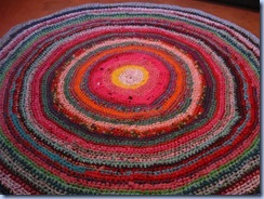 Circular Crochet Rag Rug