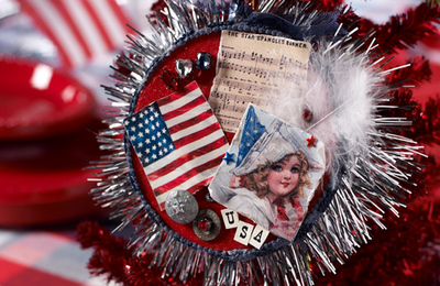 Glory Days Fourth of July Ornament
