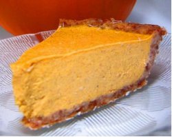 Raw Pumpkin Pie