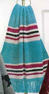 Roman Stripe Afghan