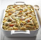 Grilled Chicken Cheddar Casserole with Mushrooms