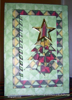 Pop Up Christmas Tree Card