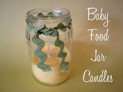 Baby Food Jar Soy Candles