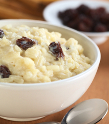 Rice Pudding With Raisins