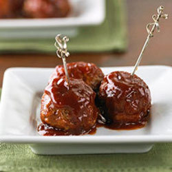 Cranberry Sauced Meatballs