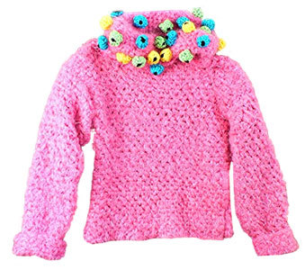 Girl's Retro Pullover