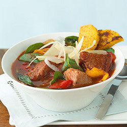 Pork Stew with Polenta