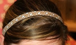 Covered Stretchy Headband