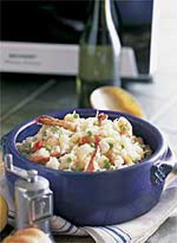 Lemony Shrimp Risotto