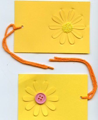 Simple Daisy Gift Tag