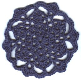 Forget Me Not Afghan Motif