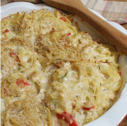 Baked Chicken with Pasta