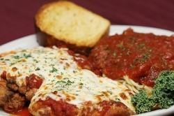 Garlic Pepper Chicken Parmesan