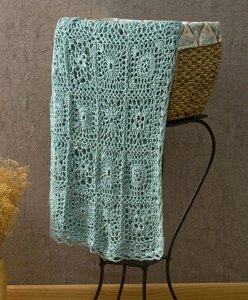 Andante Crochet Throw