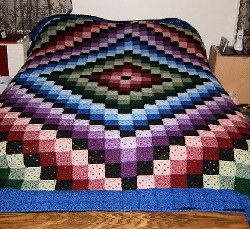 Around the World Crochet Quilt