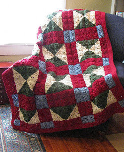 Argylesque Crochet Quilt