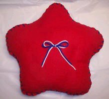 Learn to Sew Star Pillow
