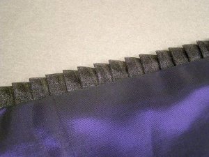 Perfect Pleated Edging