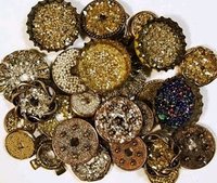 Glittery Buttons | FaveCrafts.com