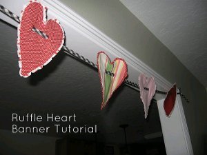 Ruffle Heart Banner (pg. 23)