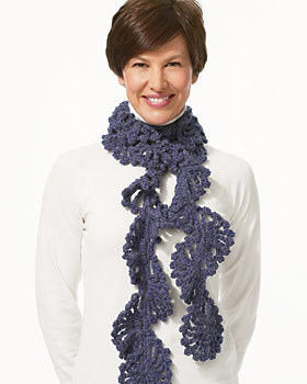 A Twisted Scarf Crochet Pattern