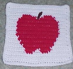 Apple Afghan Square