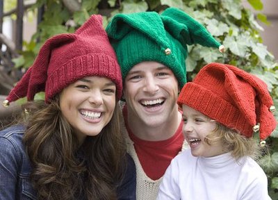 Jingle Bell Hats for the Family
