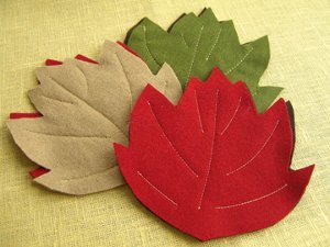 Maple Leaf Coasters