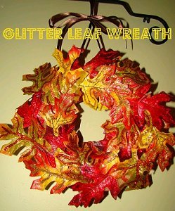 Fall Glitter Wreath