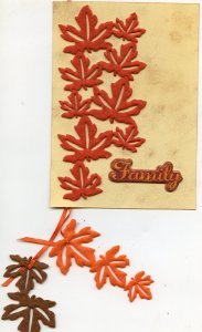 Fall Family Card