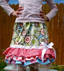 Ruffly Rhumba Skirt
