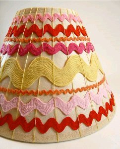 Weave a Ric Rac Lampshade