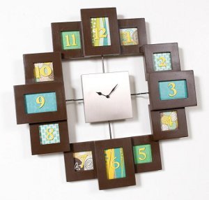 Hip to be Square Clock