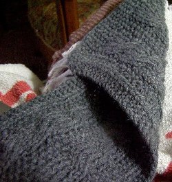 Reversible Cable Scarf Pattern