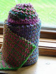 Noro Slip Stitch Stripe Scarf