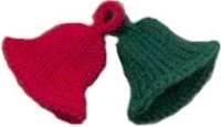 Knitted Christmas Bells