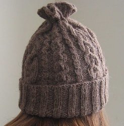 Easy cable knitting patterns free
