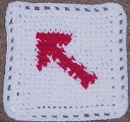 Arrow Afghan Square