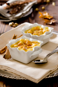Bread Pudding with Pears