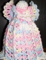Air Freshener Crochet Angel Cover