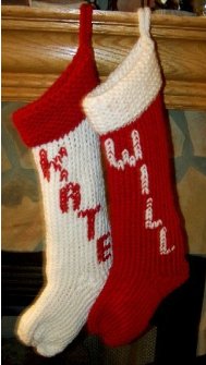 Free knitting instructions for christmas stockings