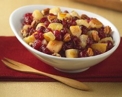 Roasted Pear And Cranberry Relish