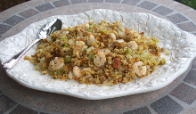 Garlic Herb Shrimp Stuffing