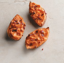 Tangy Twice Baked Sweet Potatoes